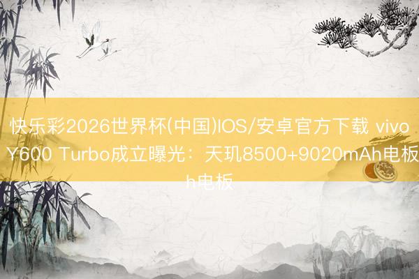 快乐彩2026世界杯(中国)IOS/安卓官方下载 vivo Y600 Turbo成立曝光：天玑8500+9020mAh电板